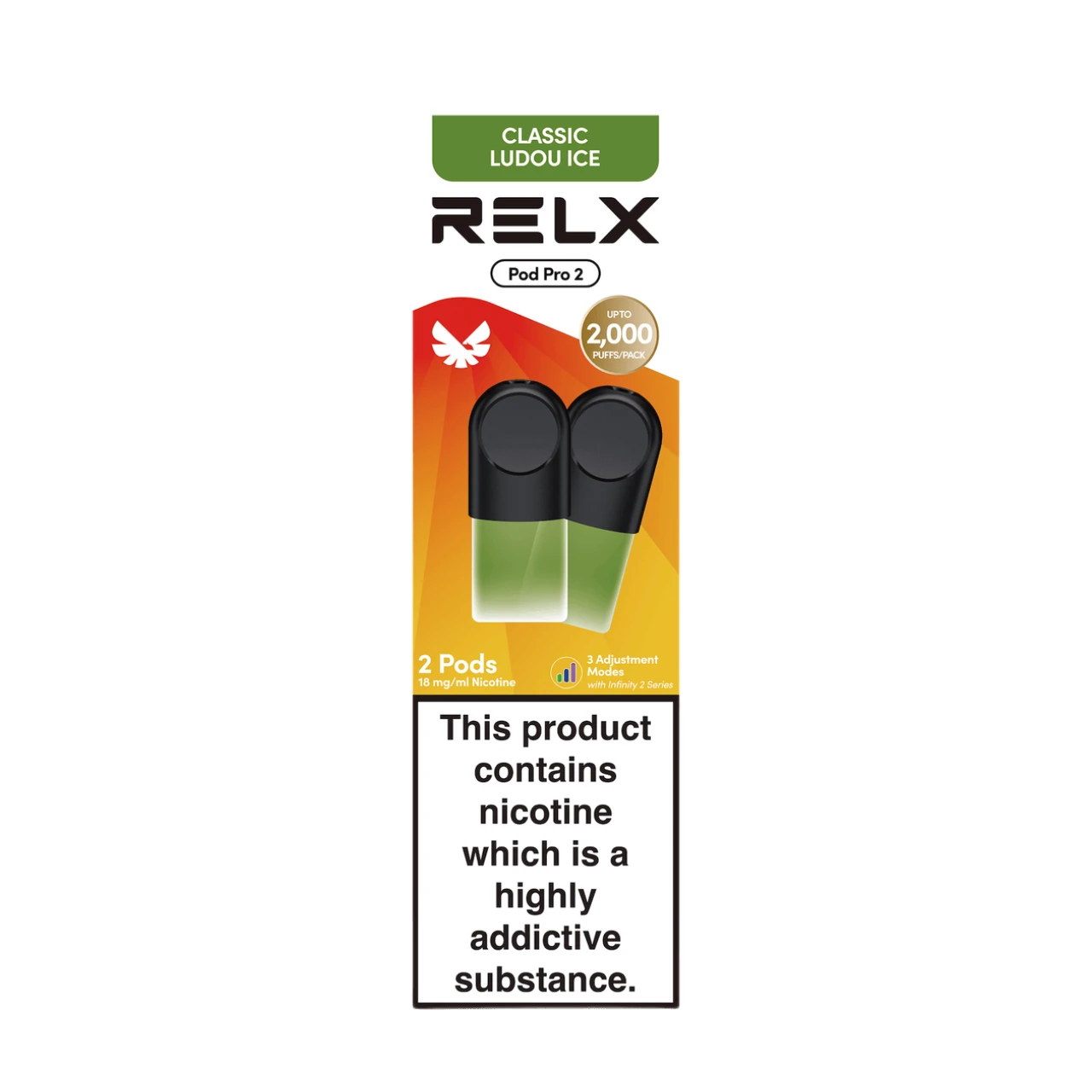 how many puffs are in a relx pod Classic Ludou Ice Pre-filled 2 Pods Pack | Pods cat-L1__pre-workout Select Flavor ::Berry Blast Don't buy the Argus