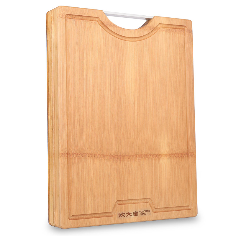 COOKER KING Thickened Kitchen Cutting Board Set Reversible Chopping Boards Bamboo Wood Cutting Boards
38*28*3cm Bamboo Cutting Board