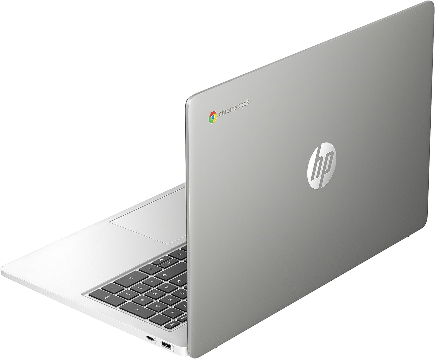 HP Chromebook 15a-nb0006na 15.6" Laptop (Intel N100, 4GB RAM, 128GB UFS, ChromeOS)