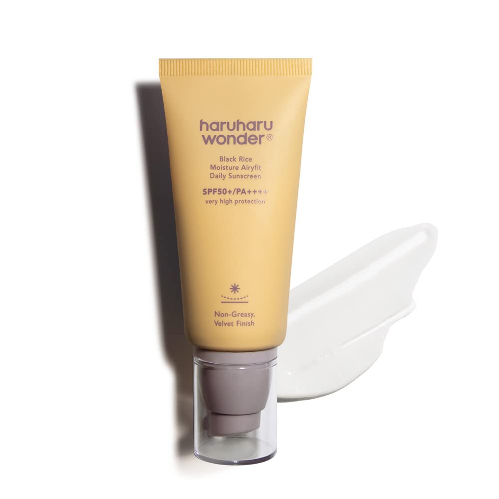 Haruharu Wonder Black Rice Moisture Airyfit Daily Sunscreen SPF50+ PA++++ 50 ml