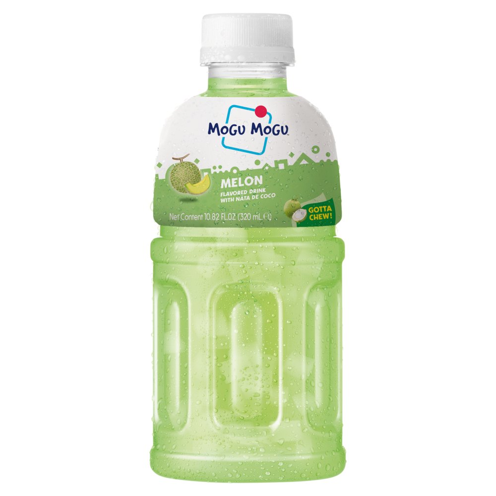 MOGU MOGU Nata De Coco Drink- Melon Flavour 320ML 椰果飲料—密瓜味