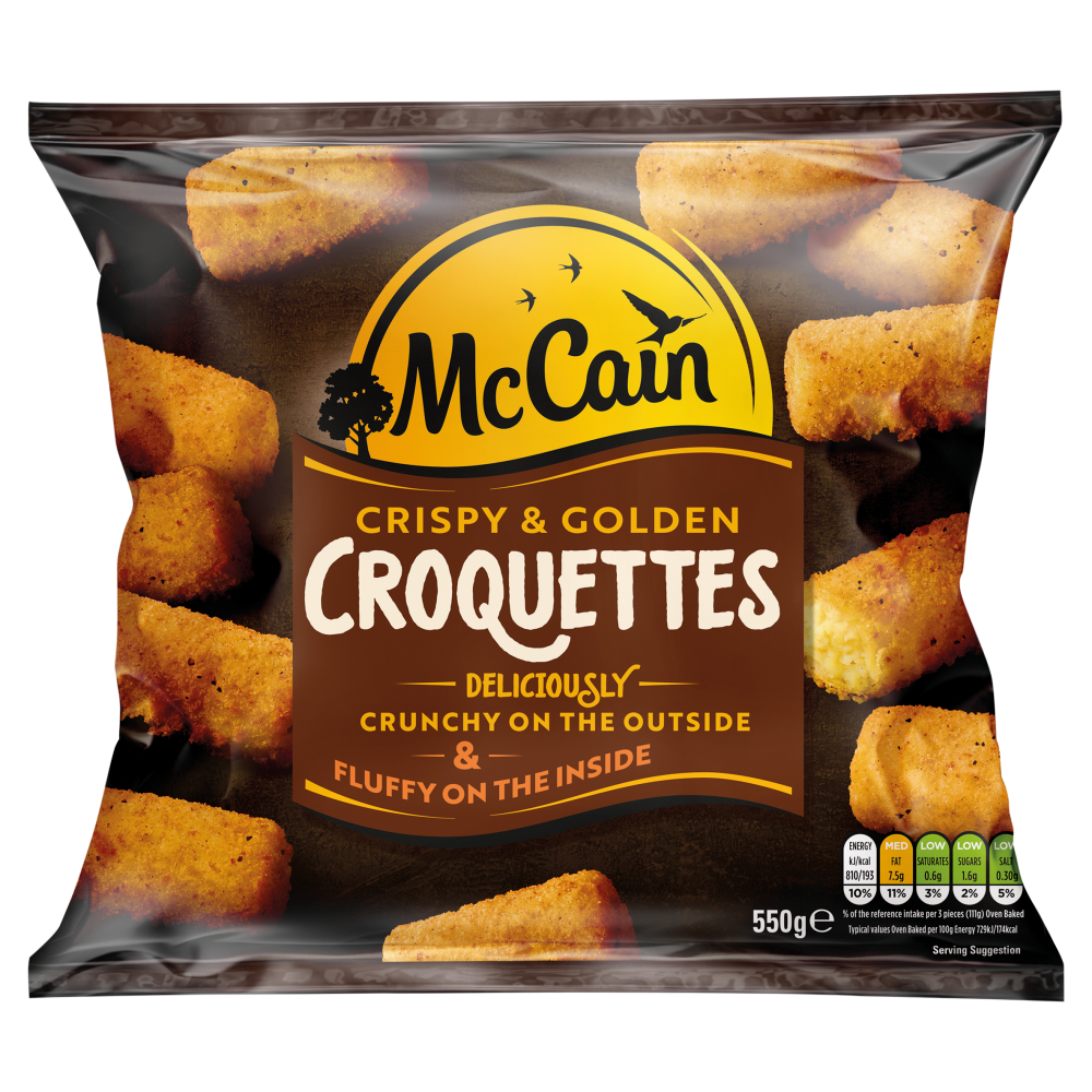 McCain Frozen Potato Croquettes 550g