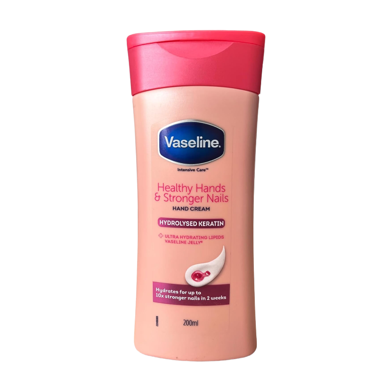 CRÈME POUR LES MAINS VASELINE 200ML MAINS EN SANTÉ ET ONGLES PLUS FORTS
