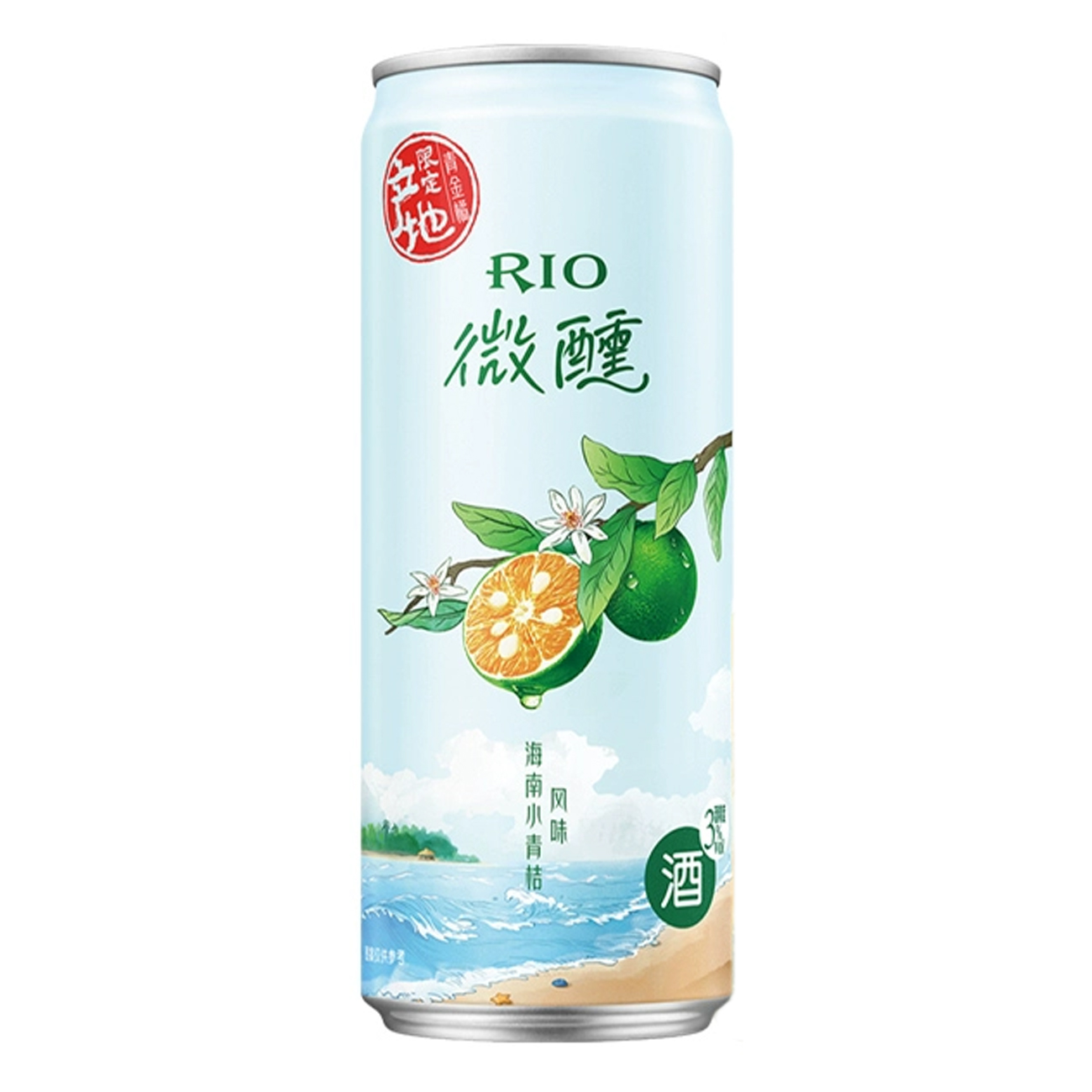 RIO Cocktail (Kumquat Oolong Tea Flavour)RIO锐澳鸡尾酒微醺（青金橘乌龙风味）330ml