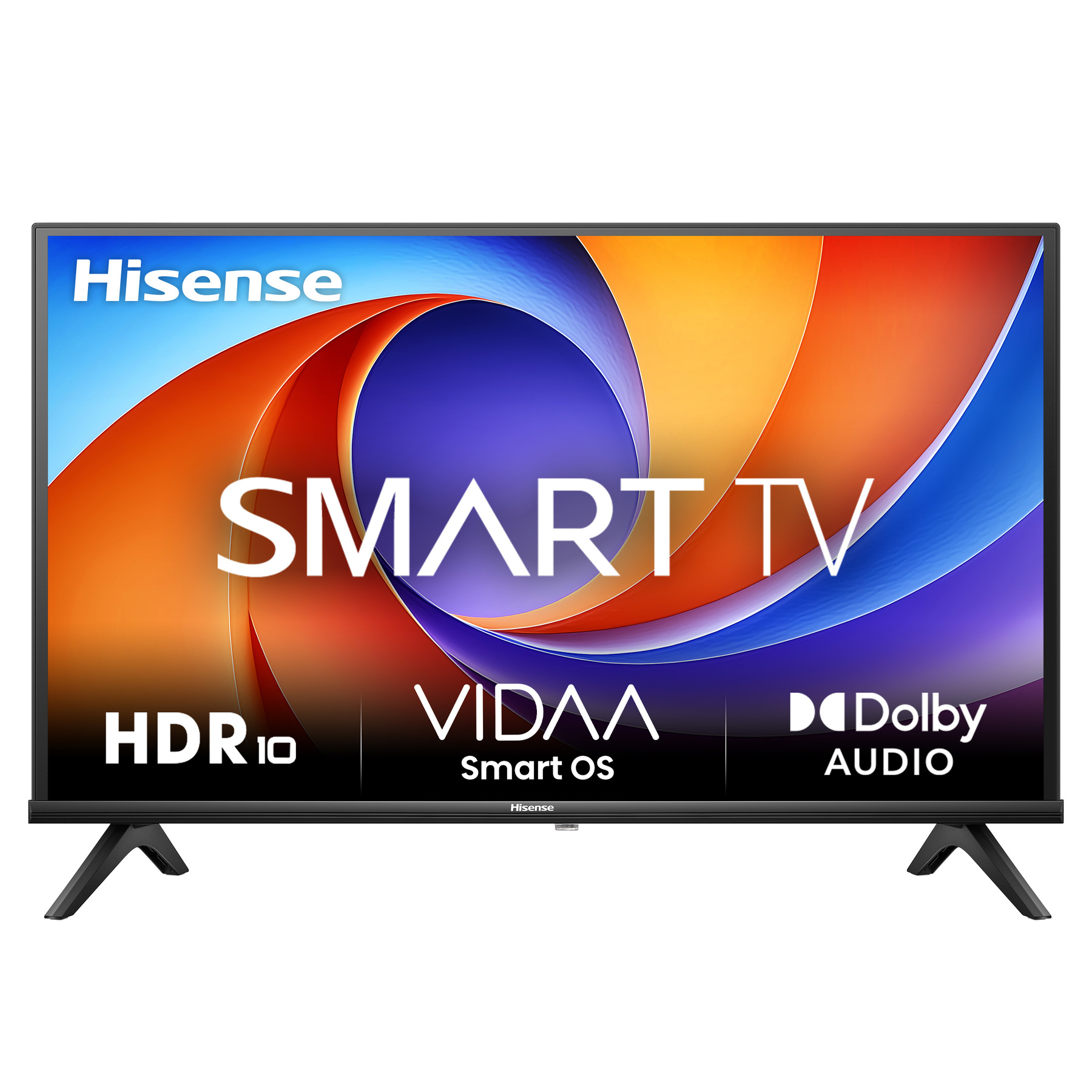 Hisense 32E4QT Fernseher, 32 Zoll, DLED, Smart TV, Game Mode, AI Sports Mode, Dolby Audio, Dolby MS12, DTS Virtual X, HDR10, HLG, Full HD, Hoher Kontrast, Rauschunterdrückung [2025] [Energieklasse F]