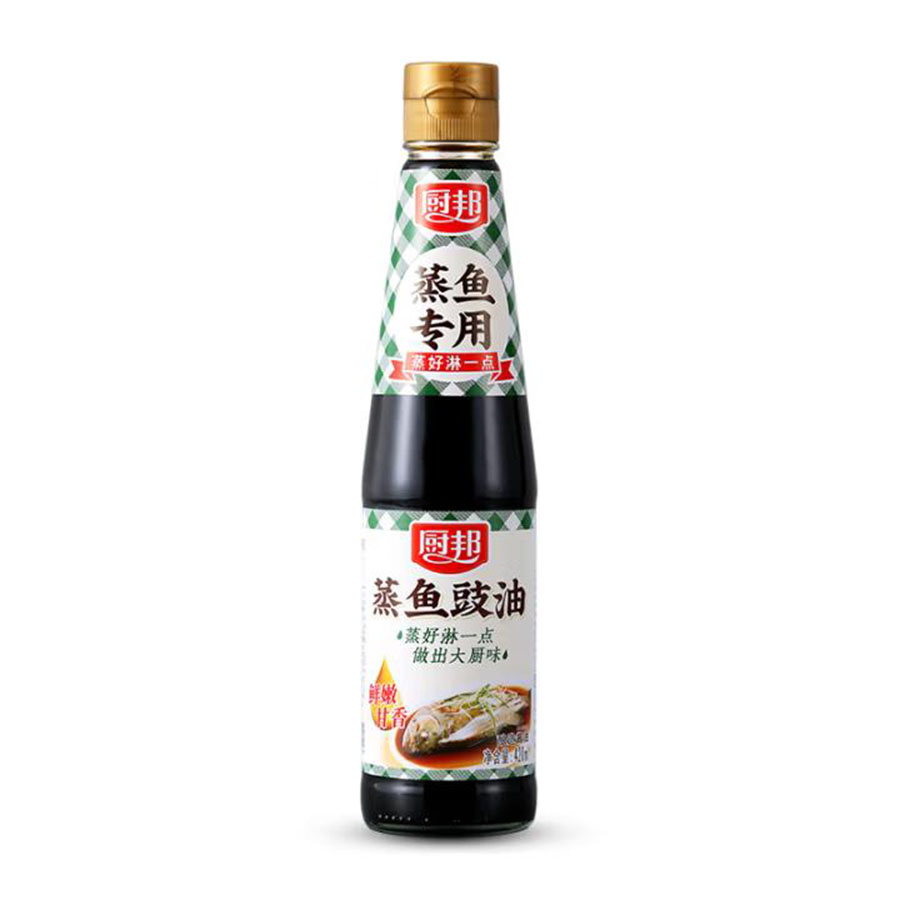 Chu Bang Seasoned Soy Sauce for Seafood 420ml  厨邦蒸鱼豉油420ml
