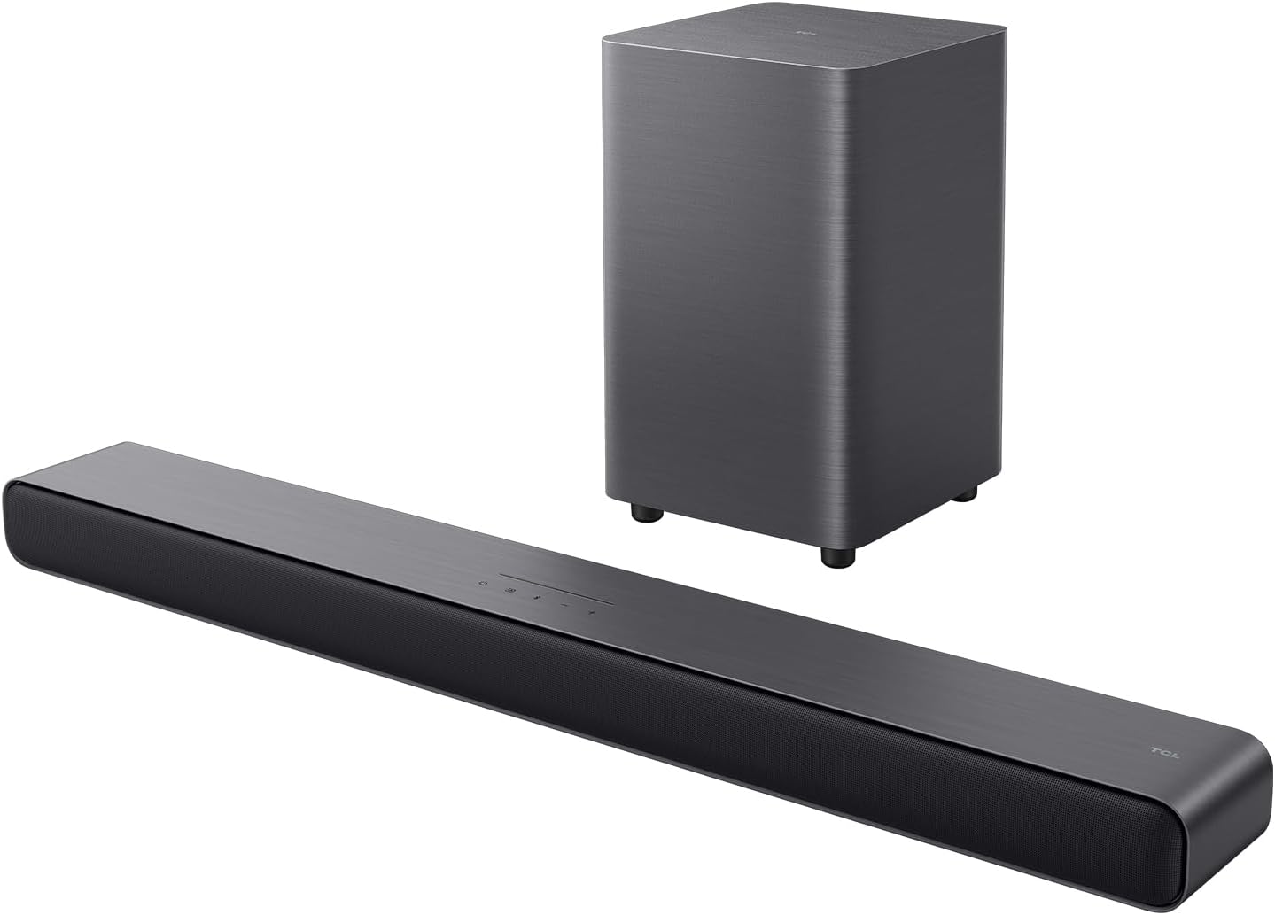 TCL S55HE Soundbar 2.1 mit kabellosem Subwoofer - 220W, Dolby Atmos, Bluetooth 5.3, HDMI eARC, wandmontierbar