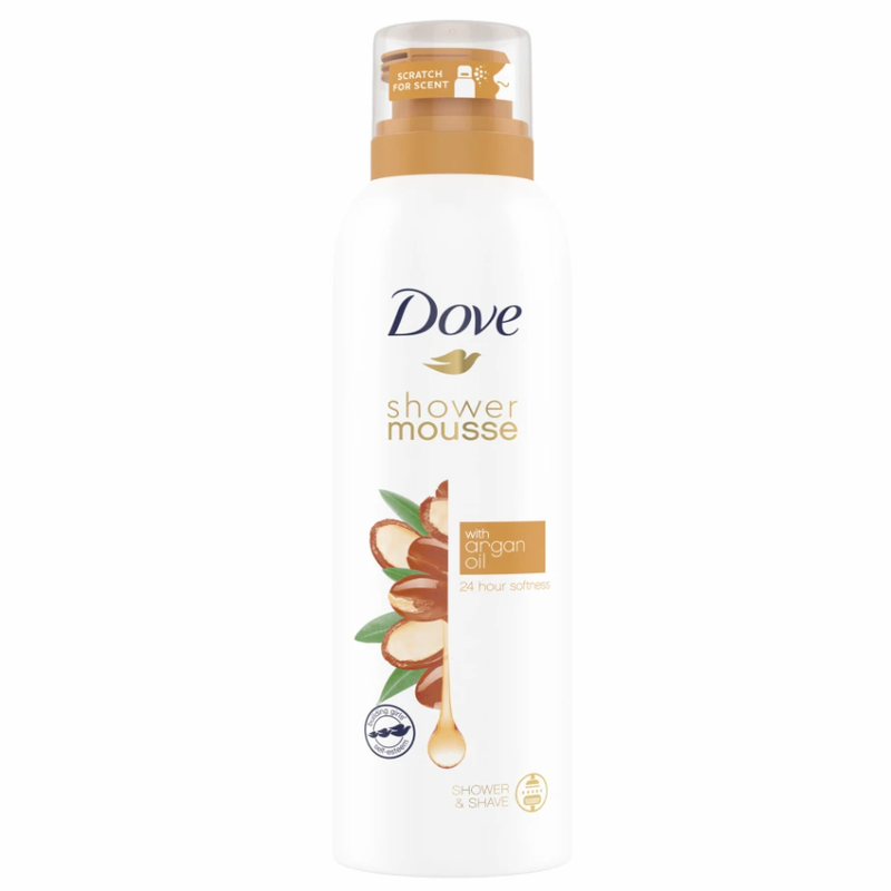 Dove  Shower Mousse Argan Oil 200