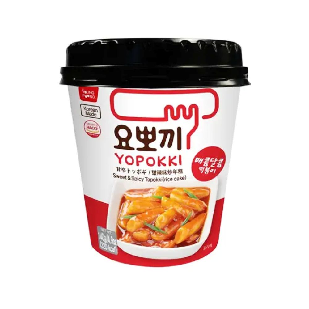 Yopokki Sweet and Spicy Topokki  即食年糕杯
