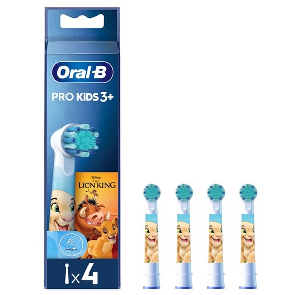 Oral-B Pro Kids Aufsteckbürsten, Der König der Löwen, 4er-Pack