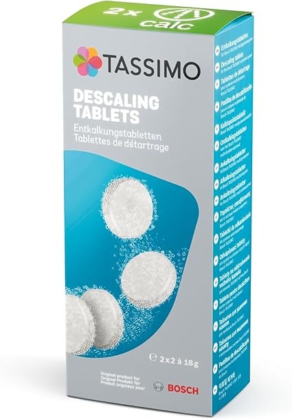 Tassimo Bosch Kaffeemaschine/Espressomaschine Entkalkungstabletten