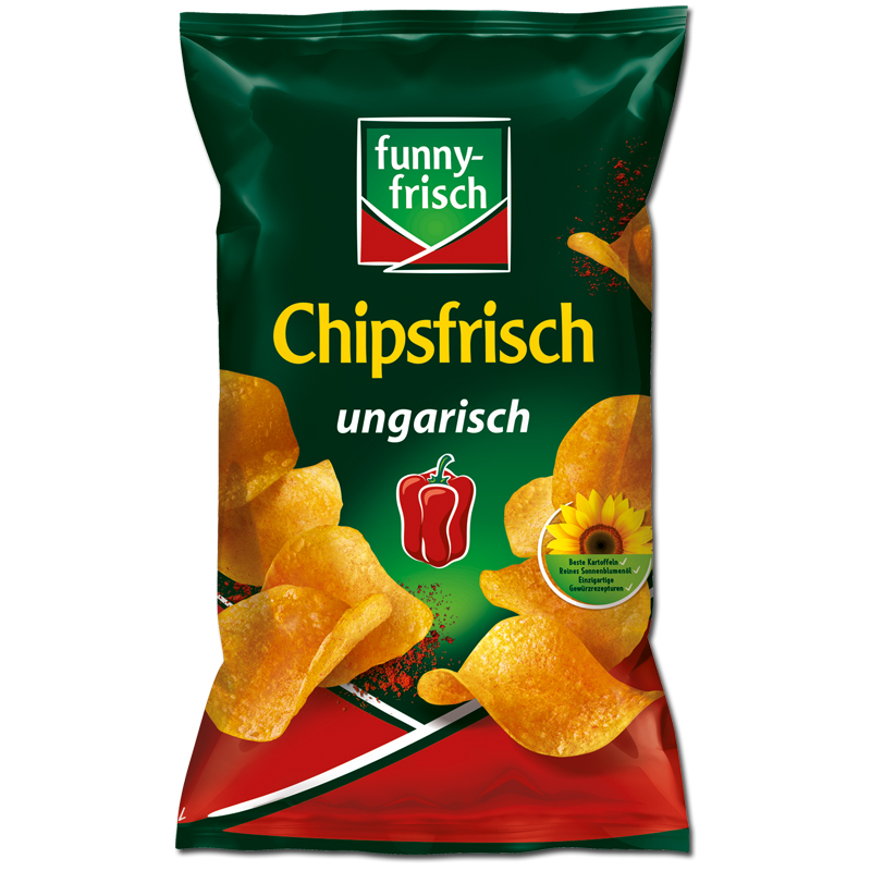 Funny-frisch Kartoffelchips nach ungarischer Art 150g