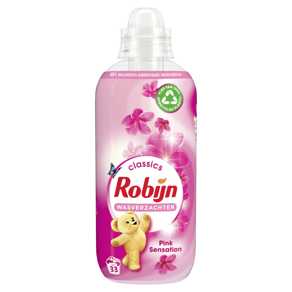 Robijn Weichspüler Pink Sensation 33 Wäschen 825 ml