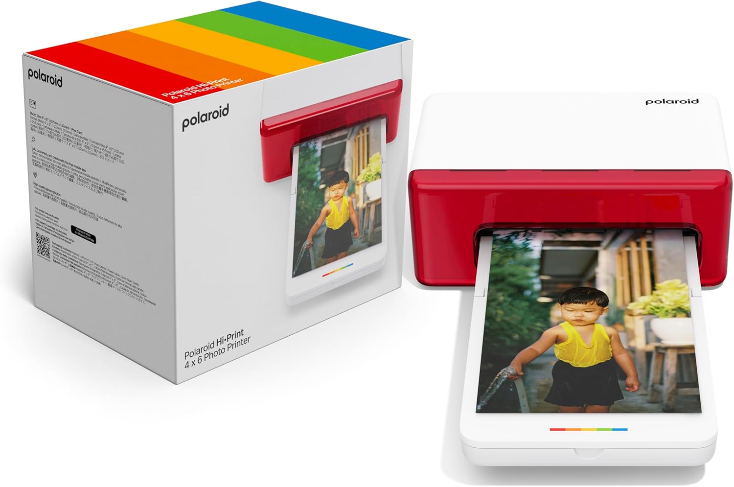 Polaroid Hi-Print 4x6 Photo Printer - White