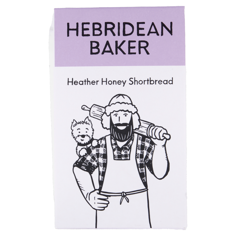Hebridean Baker Heather Honey Shortbread 150g