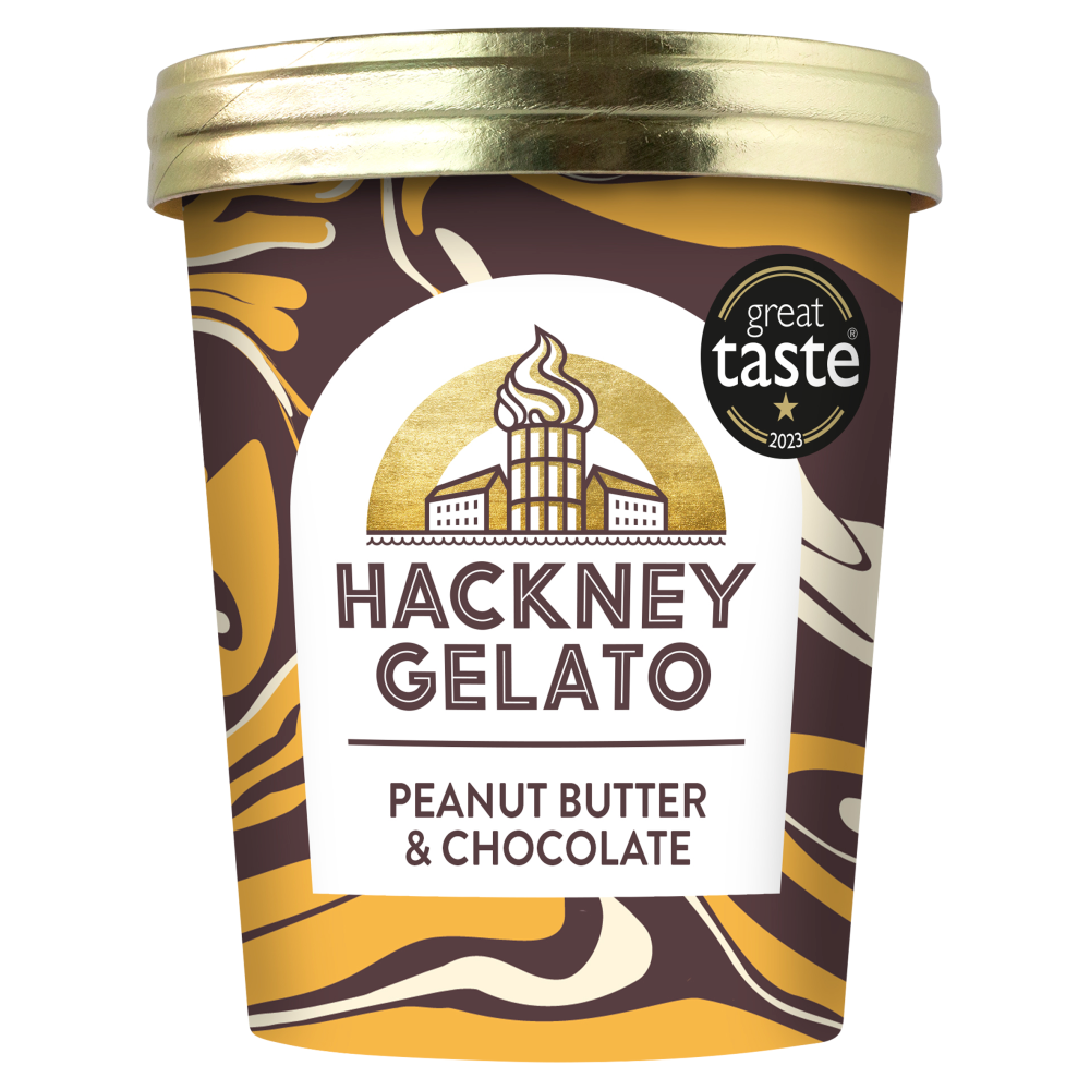 Hackney Gelato Peanut Butter & Chocolate 460ml