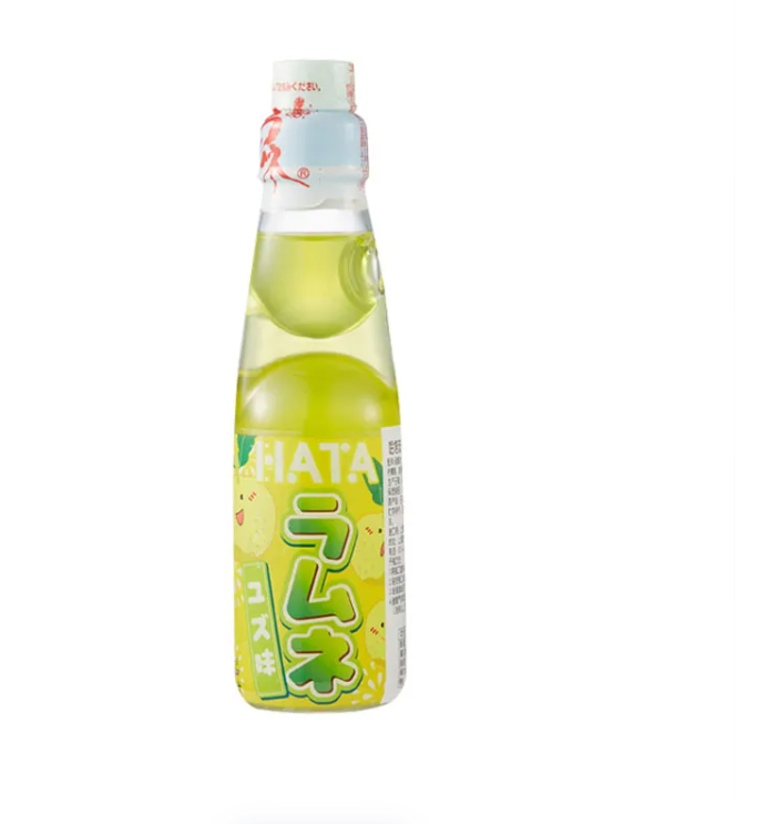 HATA Yuzu Ramune Carbonated Drink 200ml
