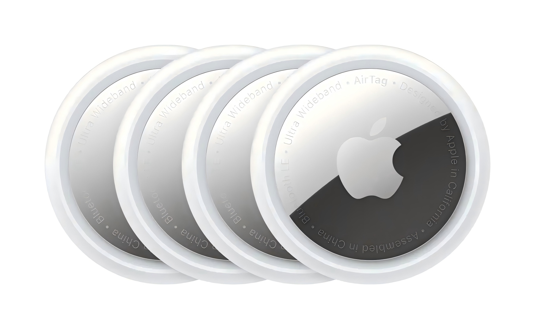 Apple AirTag Ortungstracker, 4er-Pack