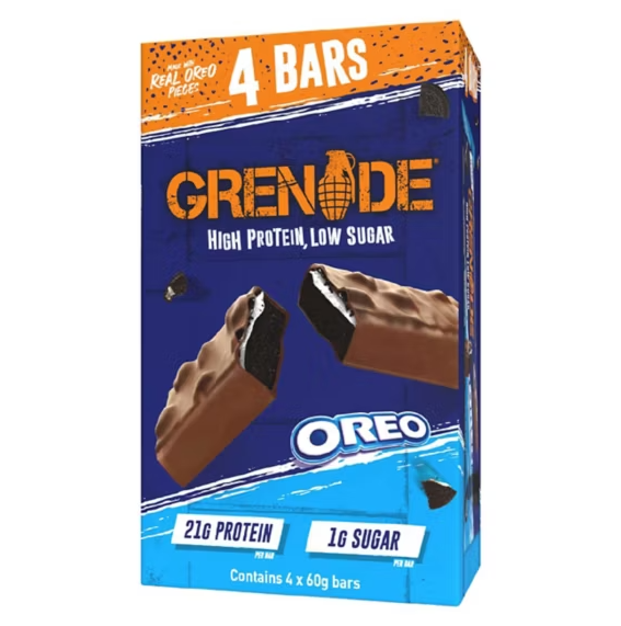 Grenade Oreo Bar 4 x 60g