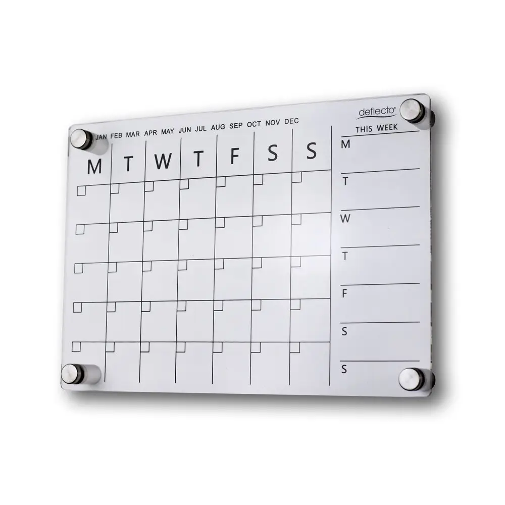 Deflecto A3 Weekly/monthly Wall Mounted Planner | Wall Planners | Joybuy