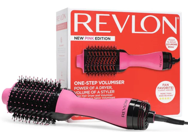 Revlon one step volumiser rose pink , 2-in-1, styling, drying, volumising – RVDR5222VUK