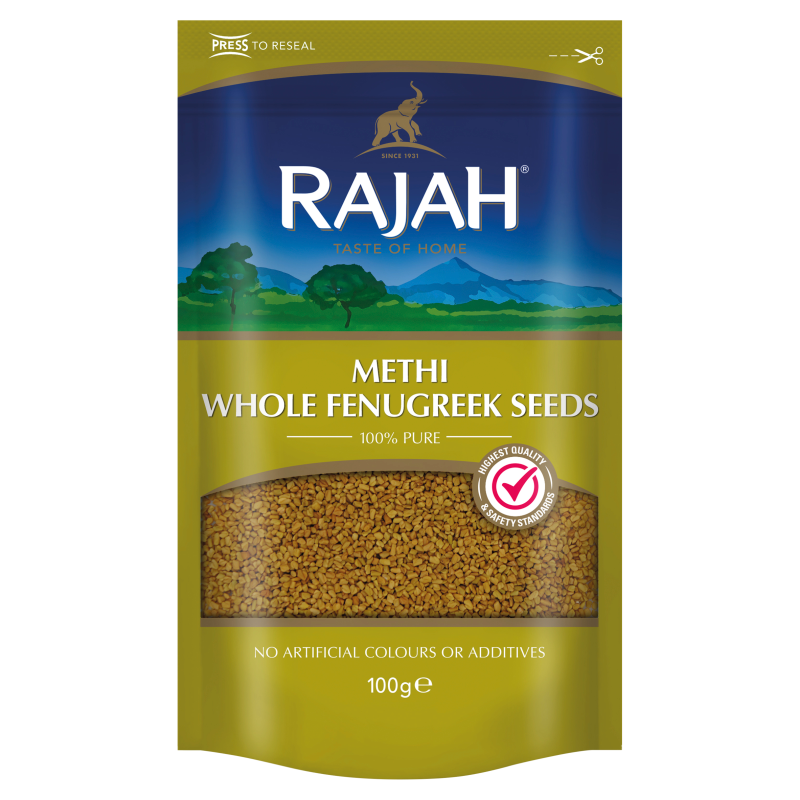 Rajah Whole Fenugreek Seeds 100G