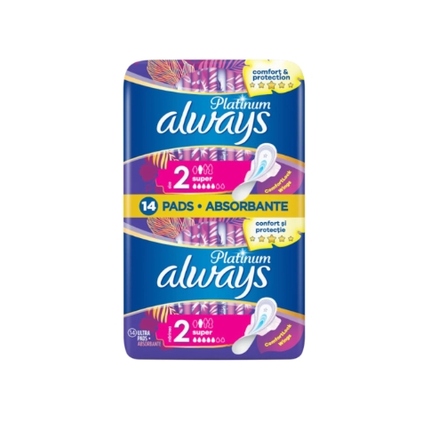 Always Platinum Super 14 stuks Maat 2