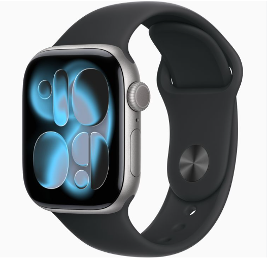 APPLE Watch Series 11 GPS 42mm Space Grey Aluminium Case with Black Sport Band - S/M