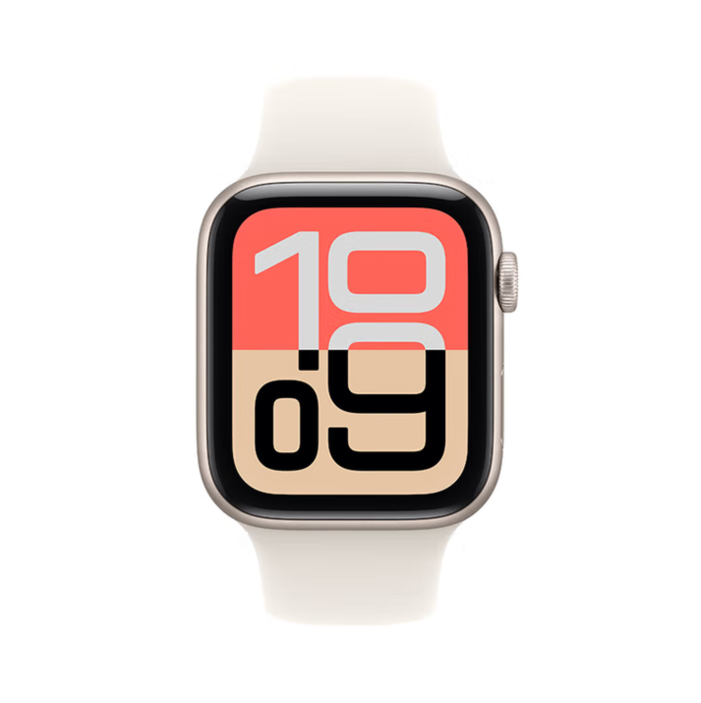 APPLE Watch SE 3 GPS 44mm Starlight Aluminium Case with Starlight Sport Band - S/M