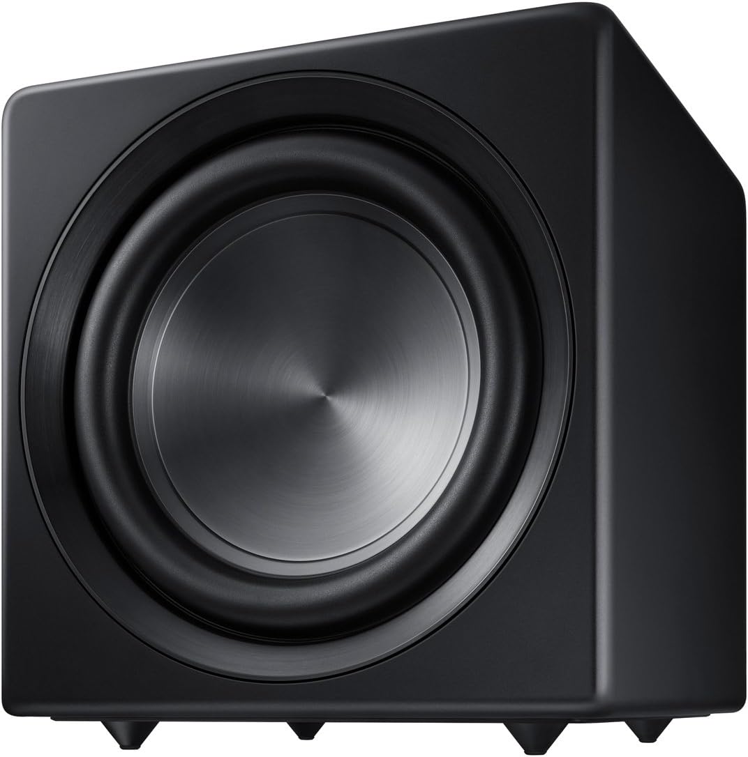 SAMSUNG Sound+ SWA-W700 Kabelloser Subwoofer, Front Firing Design mit 10-Zoll-Treiber, Ultra-Tiefer 27Hz Bass, Automatische Kopplung mit Sound+ Soundbars