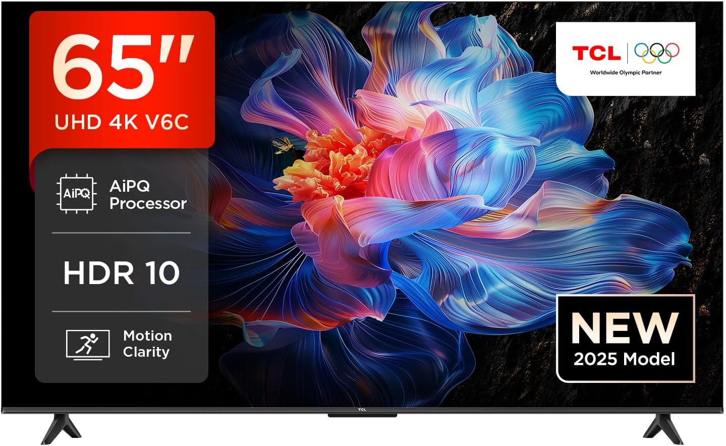 TCL 65V6C 65 Zoll 4K UHD  Smart TV  HDR10+, HVA-Panel, Dolby Vision