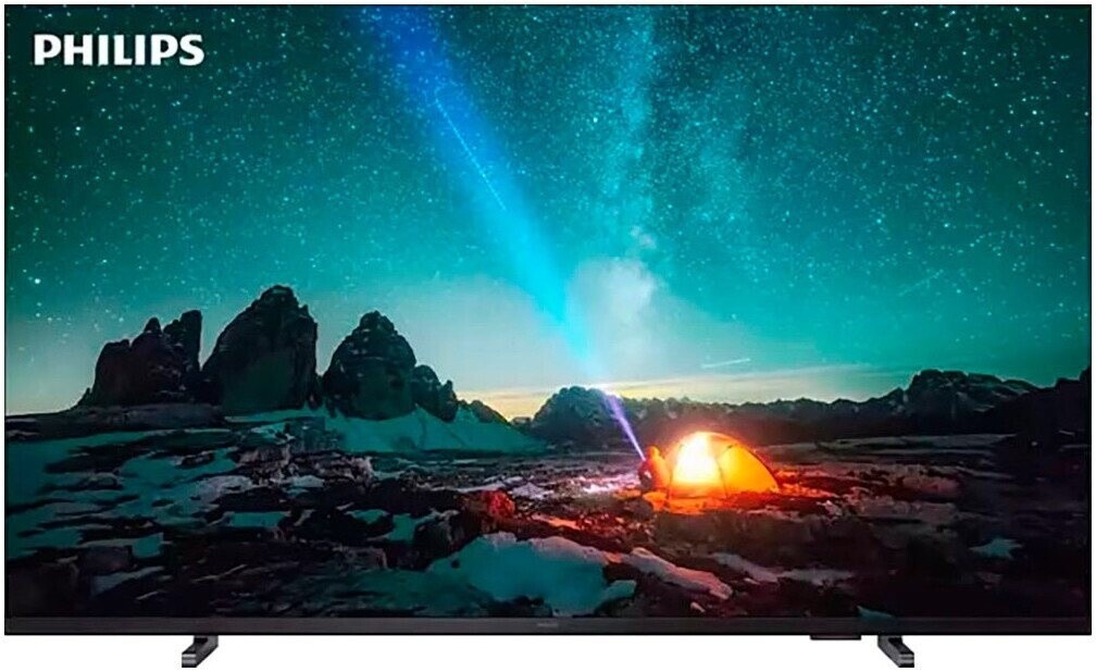 Philips 75PUS7609 4K LED Smart TV - 75-Zoll-Display mit pixelgenauem Ultra HD, Titan OS-Plattform und Dolby Atmos Sound - Kompatibel mit Alexa und Google Assistant – Anthrazitgrau [Energieklasse F]