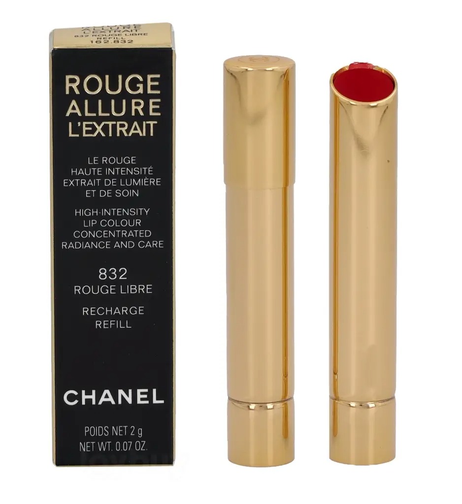 Chanel Rouge Allure L'Extrait High In. Lip Colour - Recharge 2 g - #832 Rouge Libre