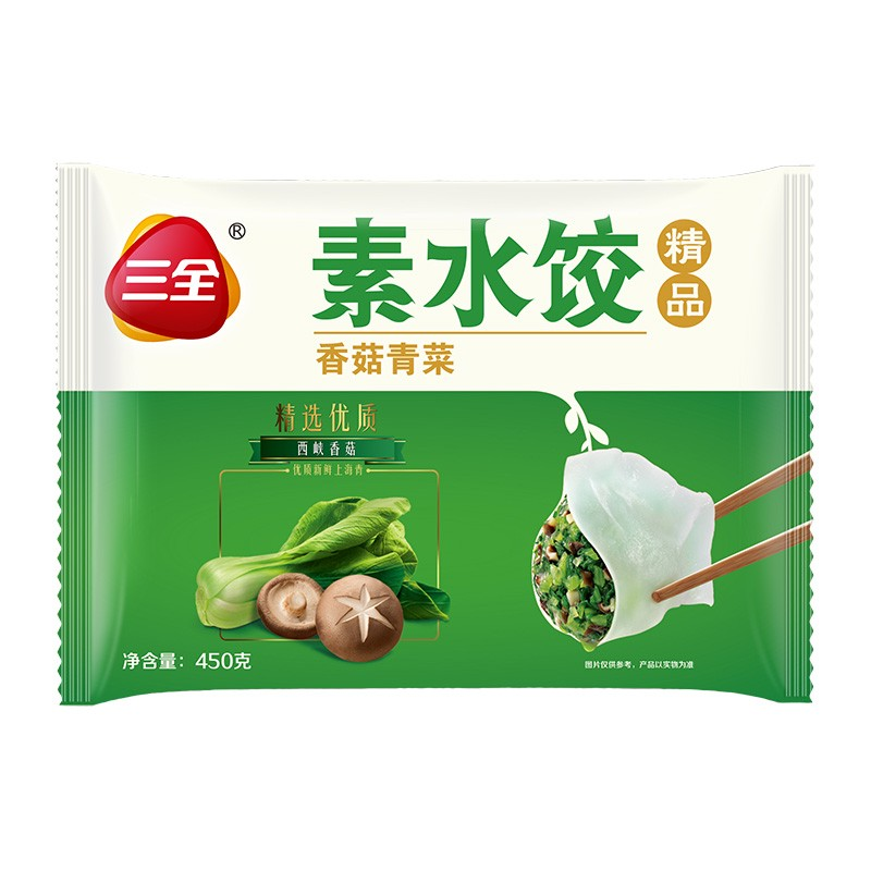 SAN QUAN SQ Mushroom & Bok Choy Dumpling 450g