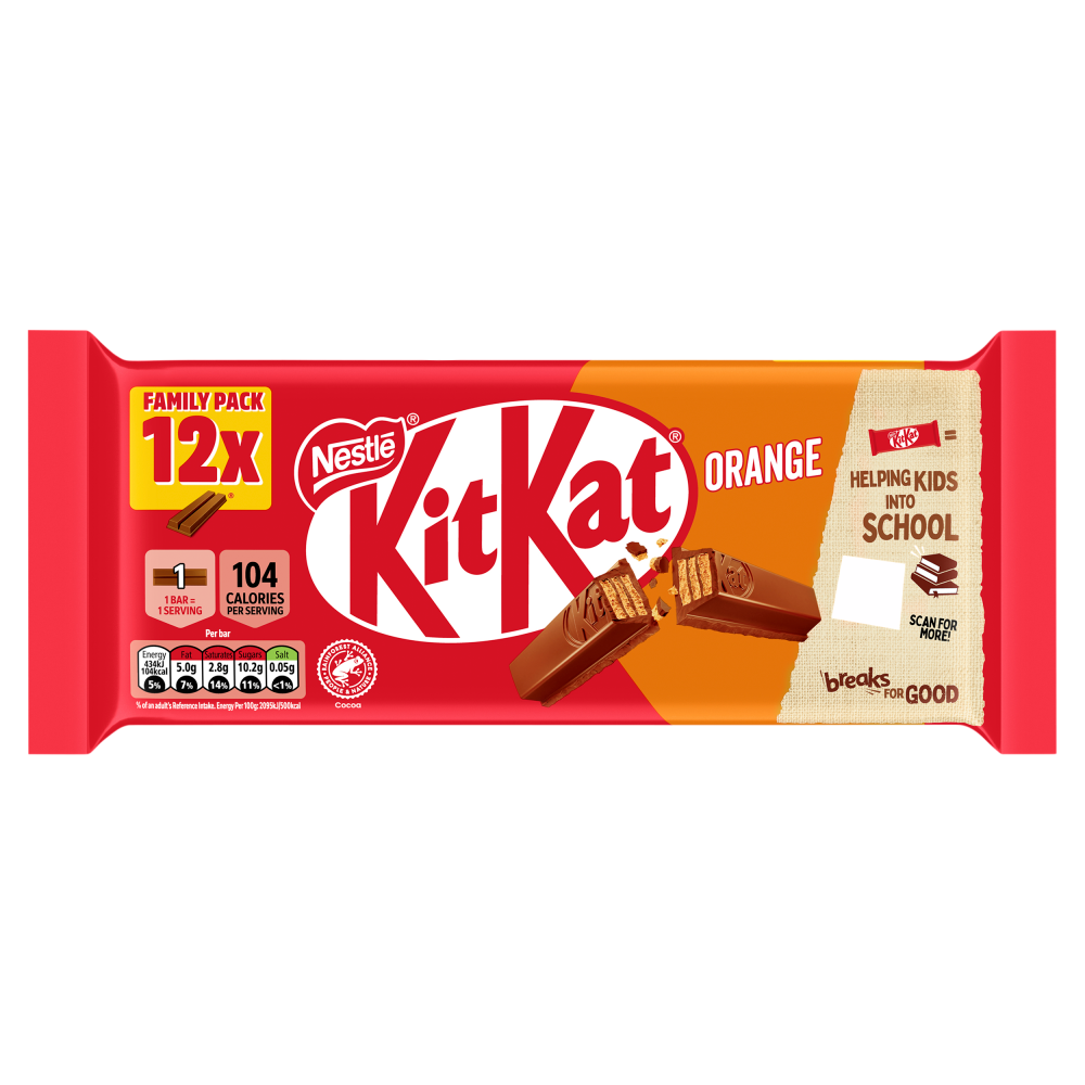Kit Kat 2 Finger Orange 12 x 20.7g