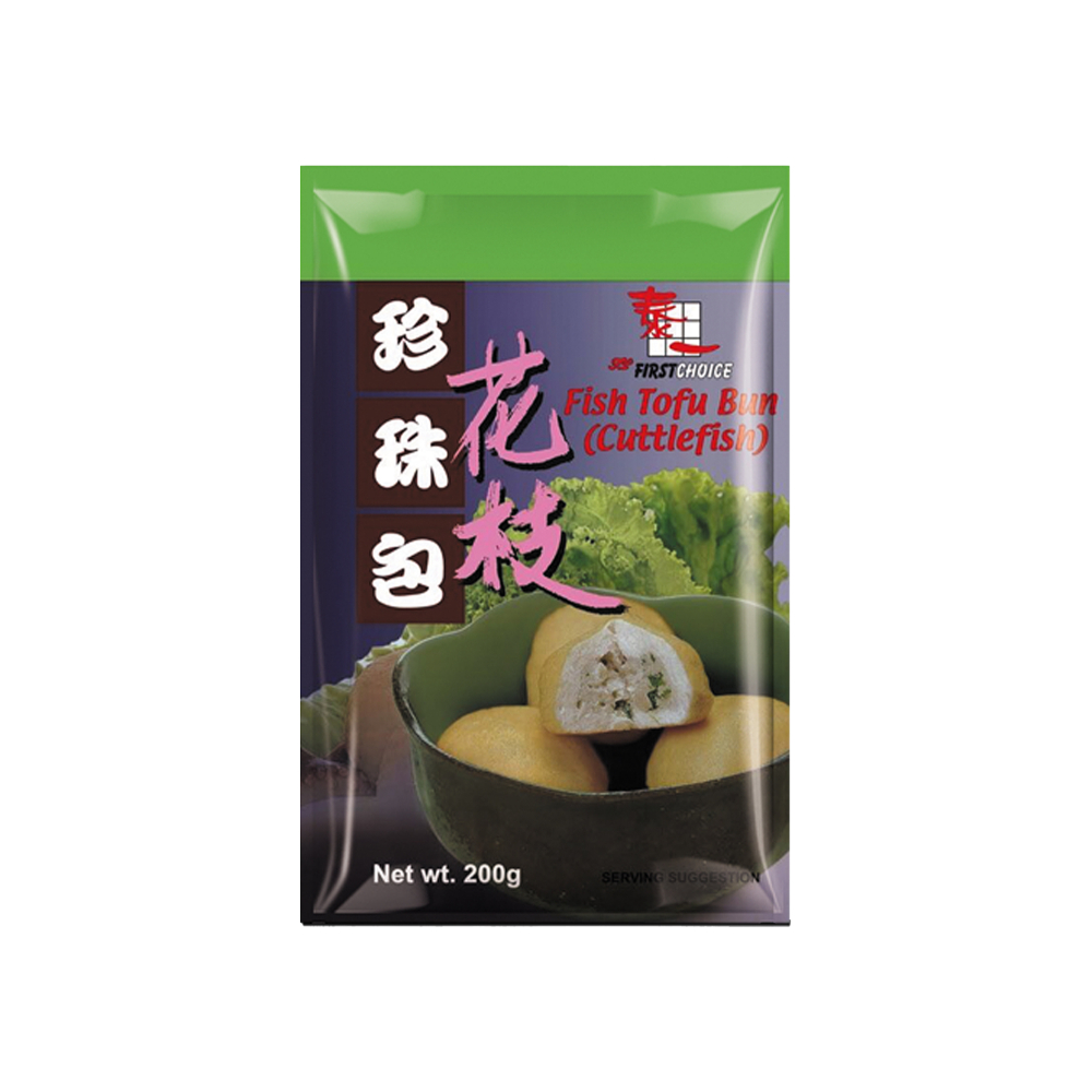 First Choice Fish Tofu Bun Cuttlefish 200g