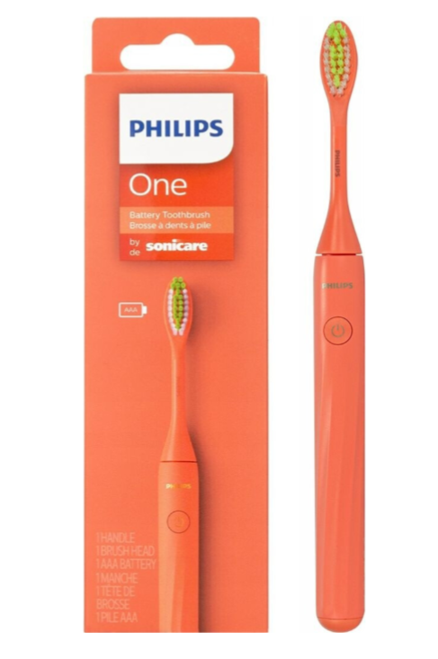 Philips Sonicare One HY1100 51 Orange elektrische Zahnbürste Reisebürste