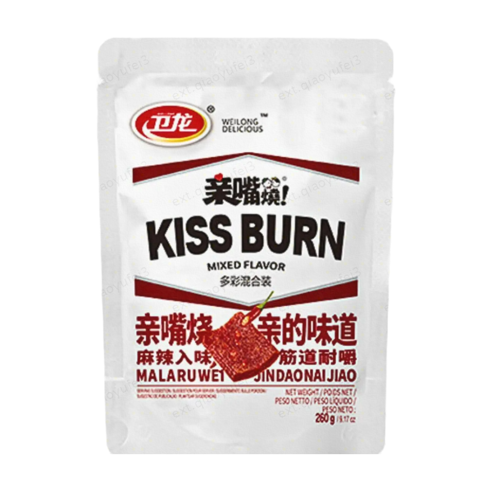 WL Kiss Burn Gluten Snacks Mixed Flavour 260g