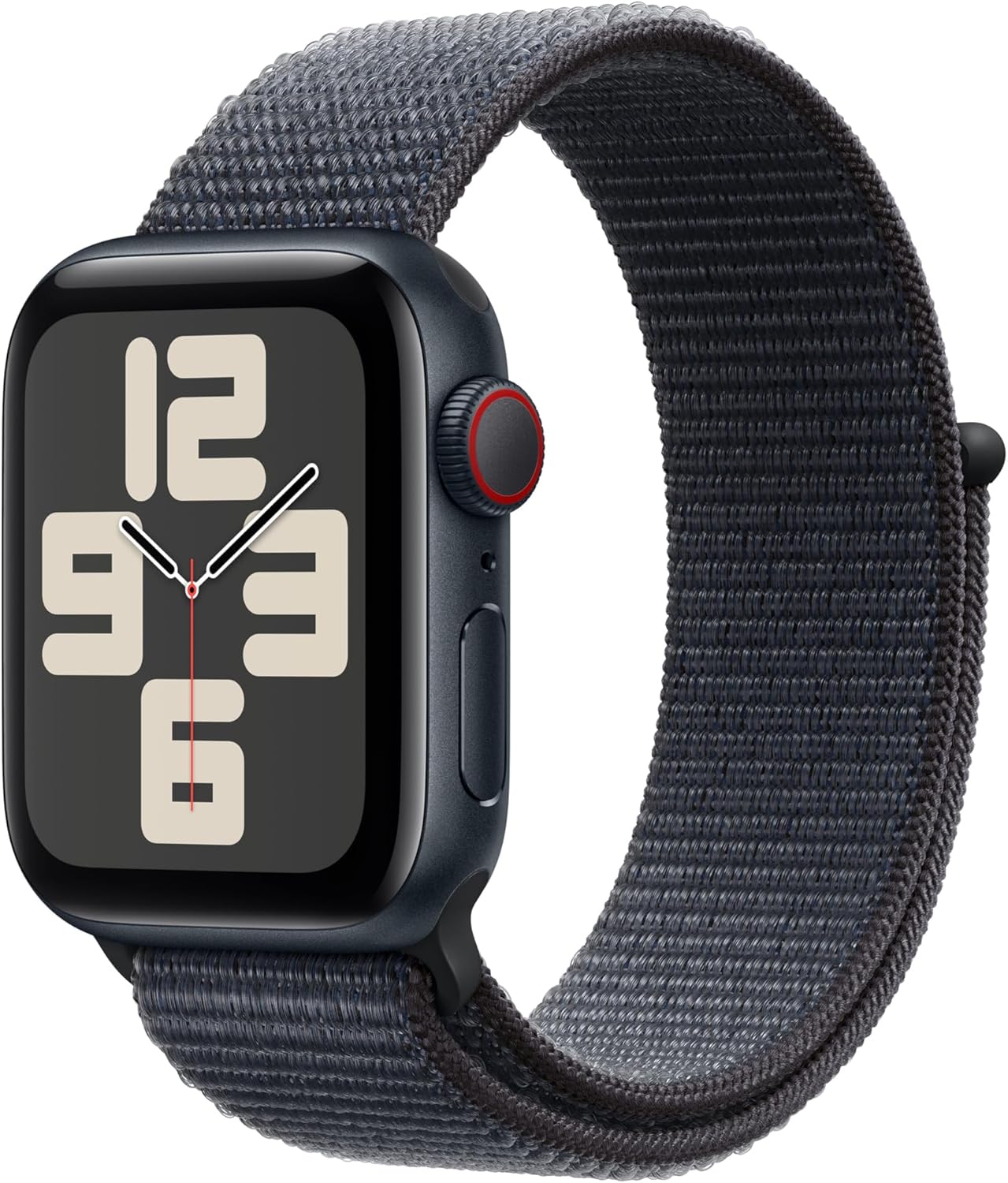 Apple Watch SE (40mm/ GPS) - Midnight Aluminum Case with Midnight Sport Loop
