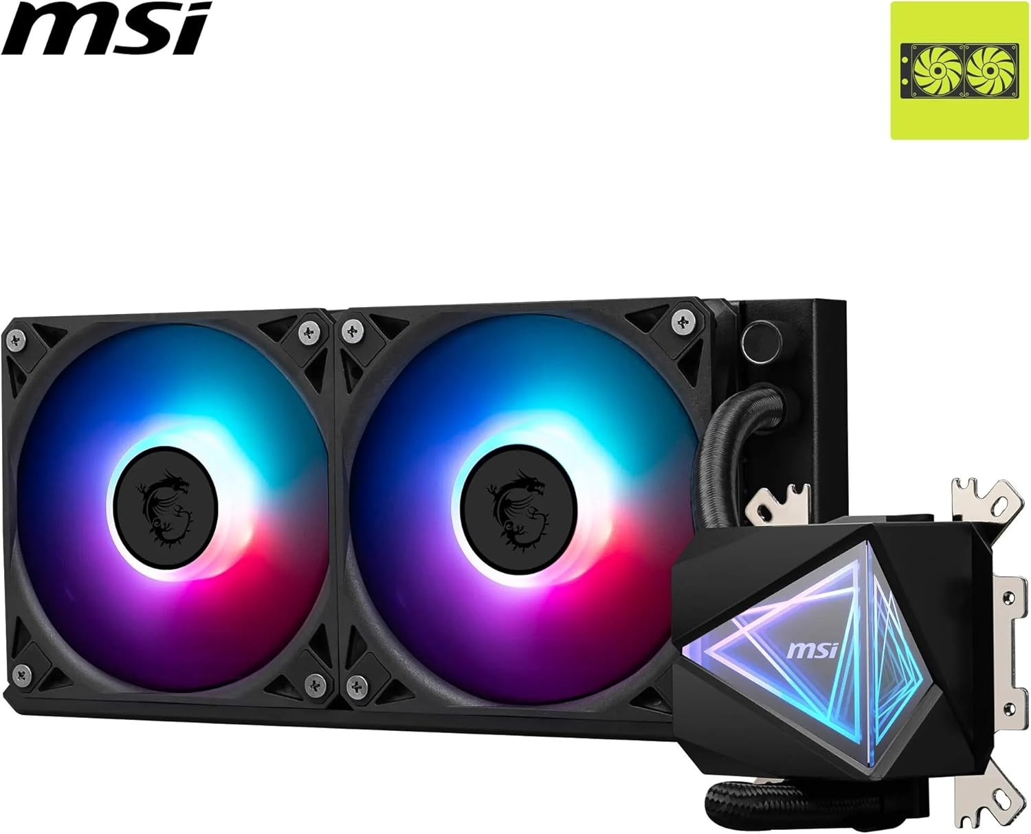 MSI MAG CORELIQUID I240 AIO CPU Liquid Cooler