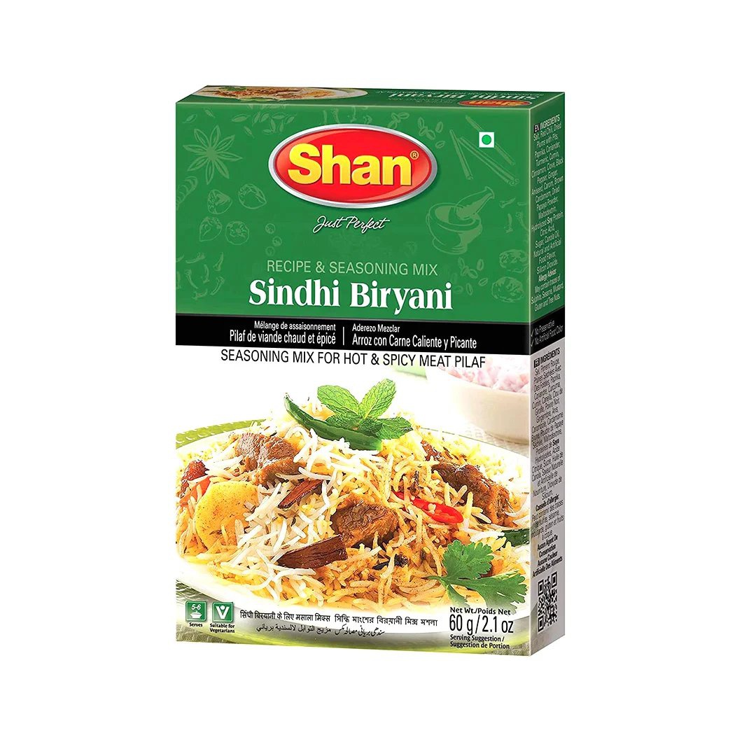 Shan 60g Biryani Sindi Masala
