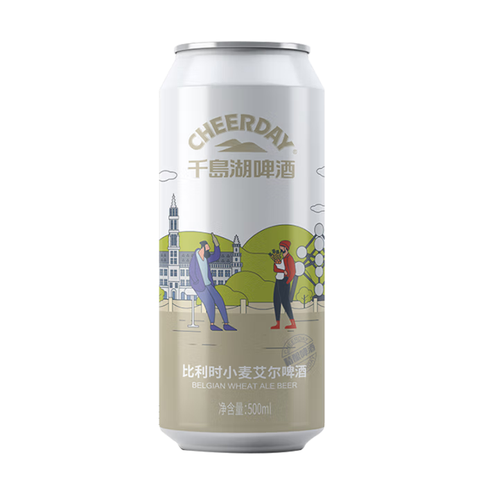 千岛湖比利时小麦啤酒 Cheerday Belgium Wheat Beer 1L