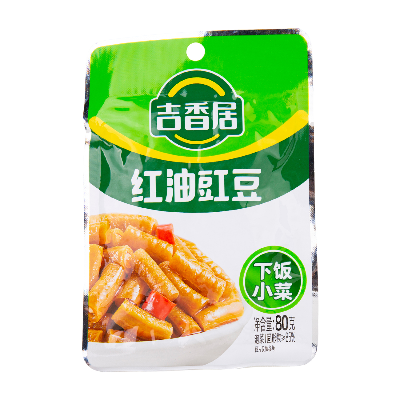 JXJ Preserved Veg with Chilli Oil 80g 吉香居紅油豇豆80g