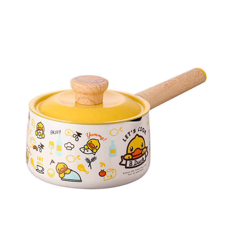 COOKER KING x B.DUCK Sauce Pan - Non Stick - Anti-overflow - all Heat Sources - 16cm
