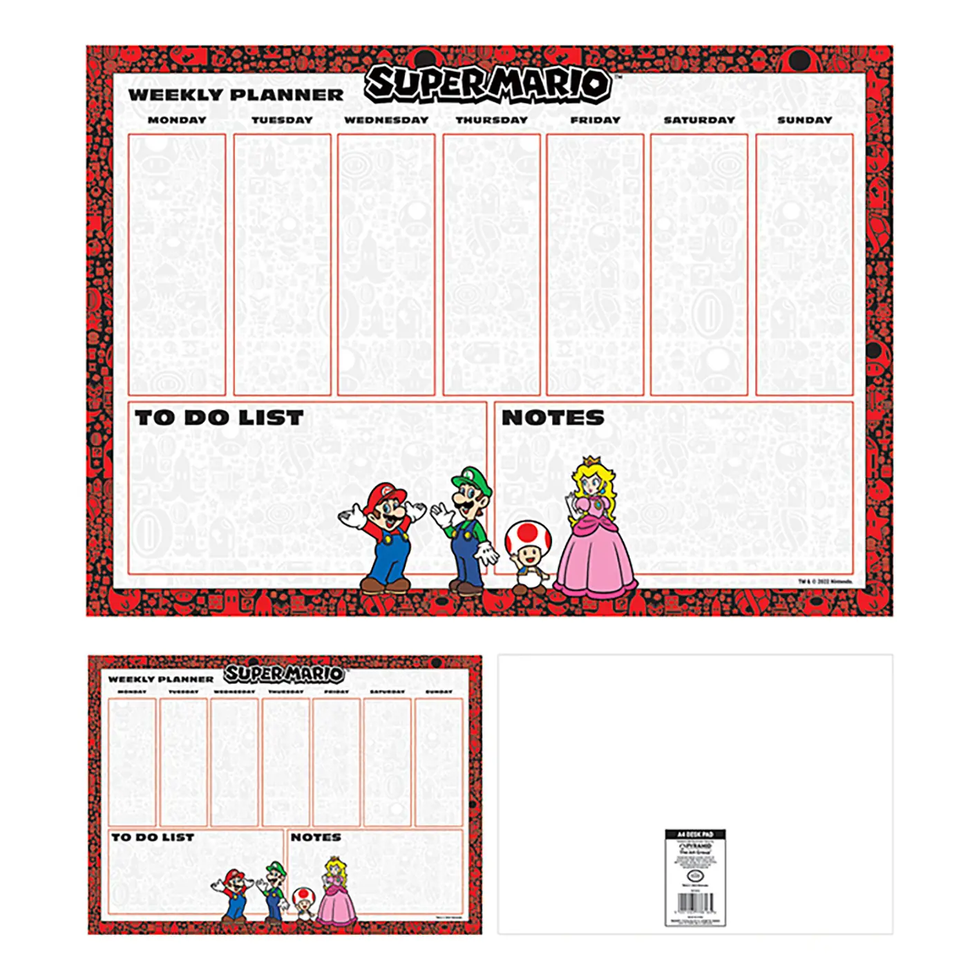 Super Mario A4 Desk Pad | Notebooks, Writing Pads Diaries | Joybuy