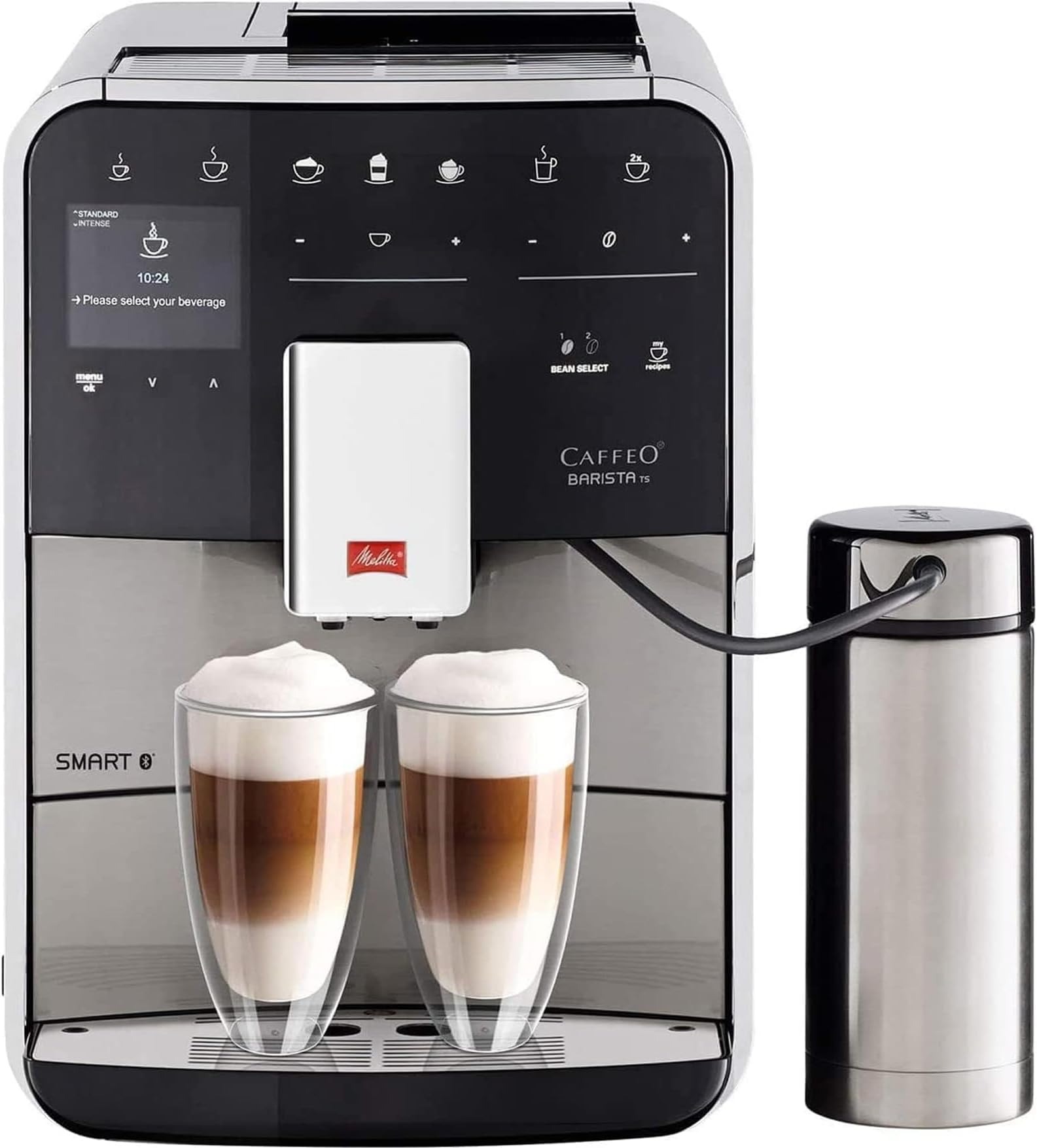Melitta Barista TS Smart 860-100 Vollautomatische Kaffeemaschine Edelstahl