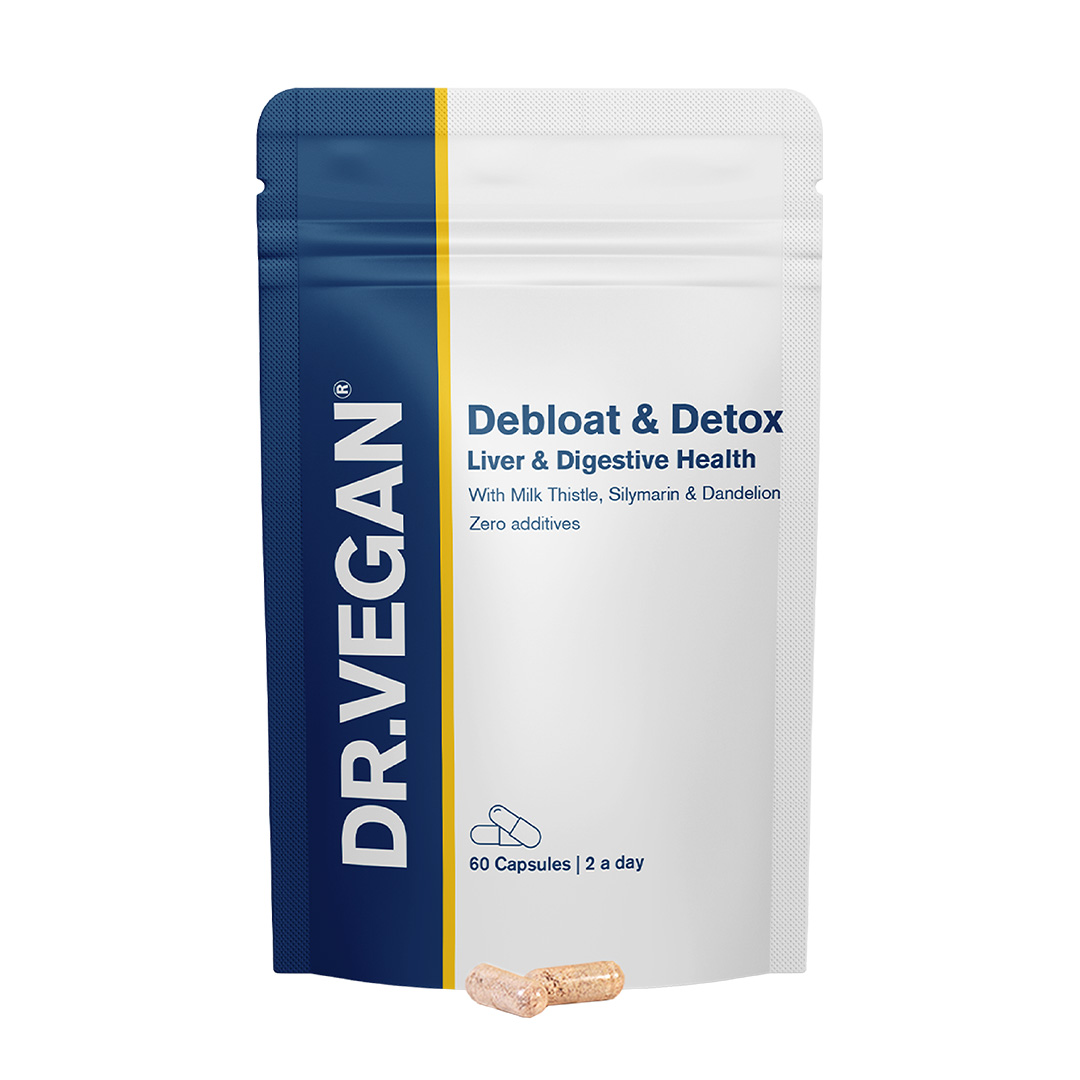 DR.VEGAN Debloat & Detox Liver & Digestive Health - 60 Capsules