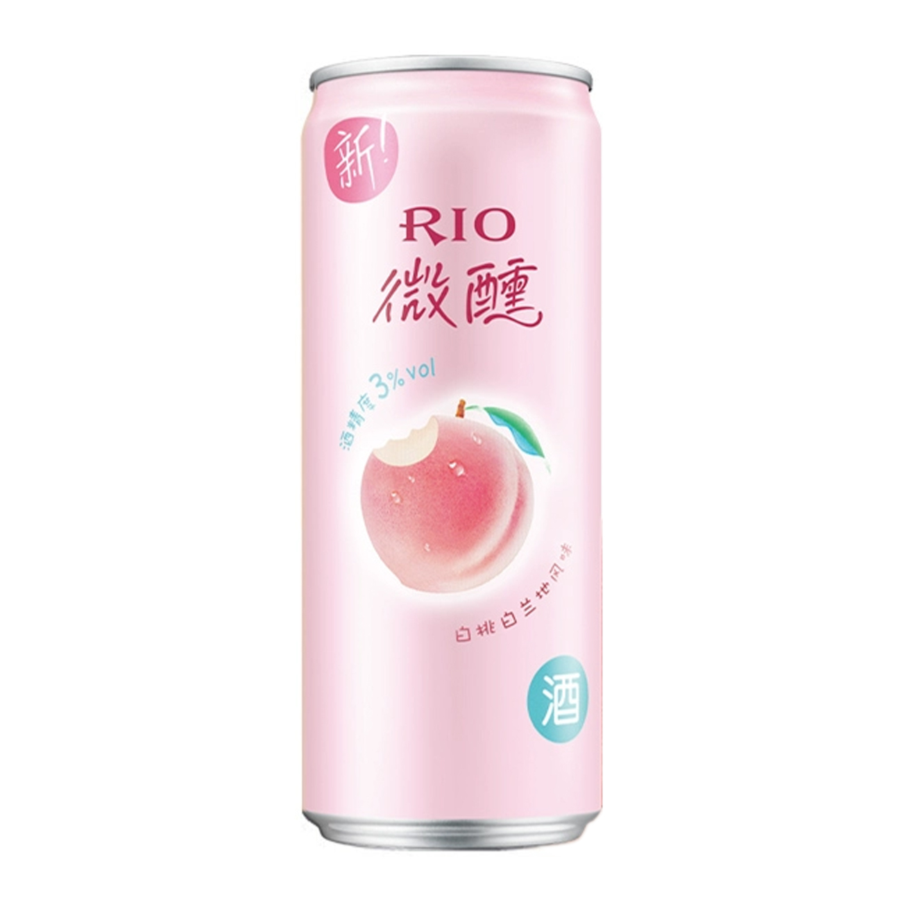RIO Cocktail (white peach brandy flavour)RIO锐澳鸡尾酒微醺（白桃白兰地风味）330ml