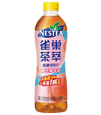 NT Fruit Juice Peach & Oolong Tea 500ml