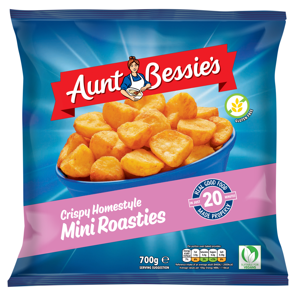 Aunt Bessies Crispy Homestyle Mini Roasties 700g